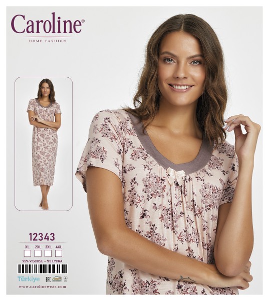 Caroline 12343 ночная рубашка 2XL