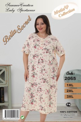 Metin 2065 ночная рубашка 1XL, 2XL, 3XL