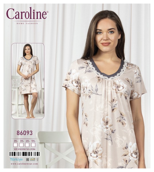 Caroline 86093 ночная рубашка 4XL
