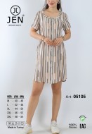 Jen 05105 халат M, L, XL, 2XL, 3XL