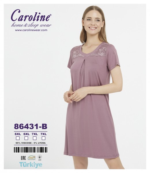 Caroline 86431-B ночная рубашка 6XL, 7XL