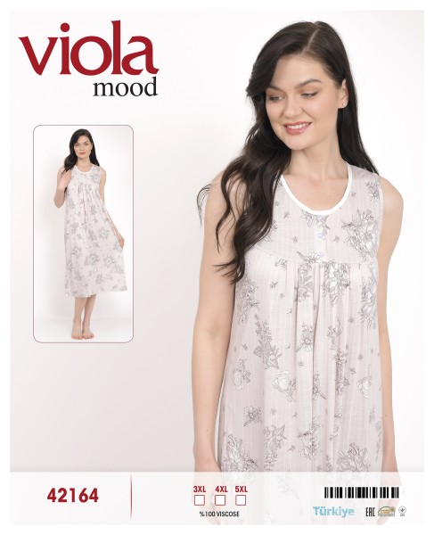 Viola 42164 ночная рубашка 3XL, 4XL, 5XL