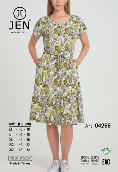 Jen 04266 халат M, L, XL, 2XL, 3XL