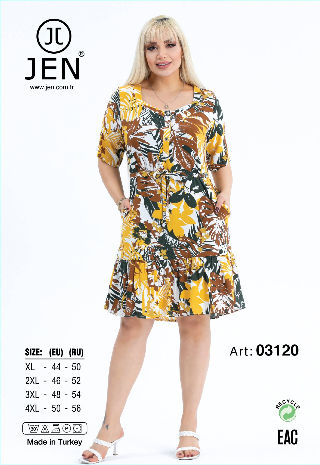 Jen 03120 халат 3XL