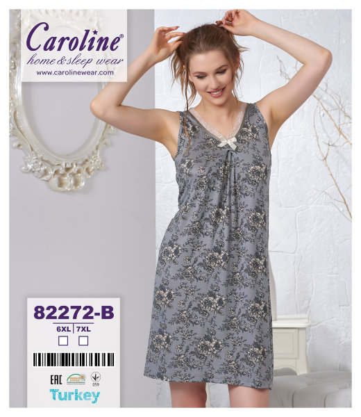Caroline 82272-B ночная рубашка 6XL