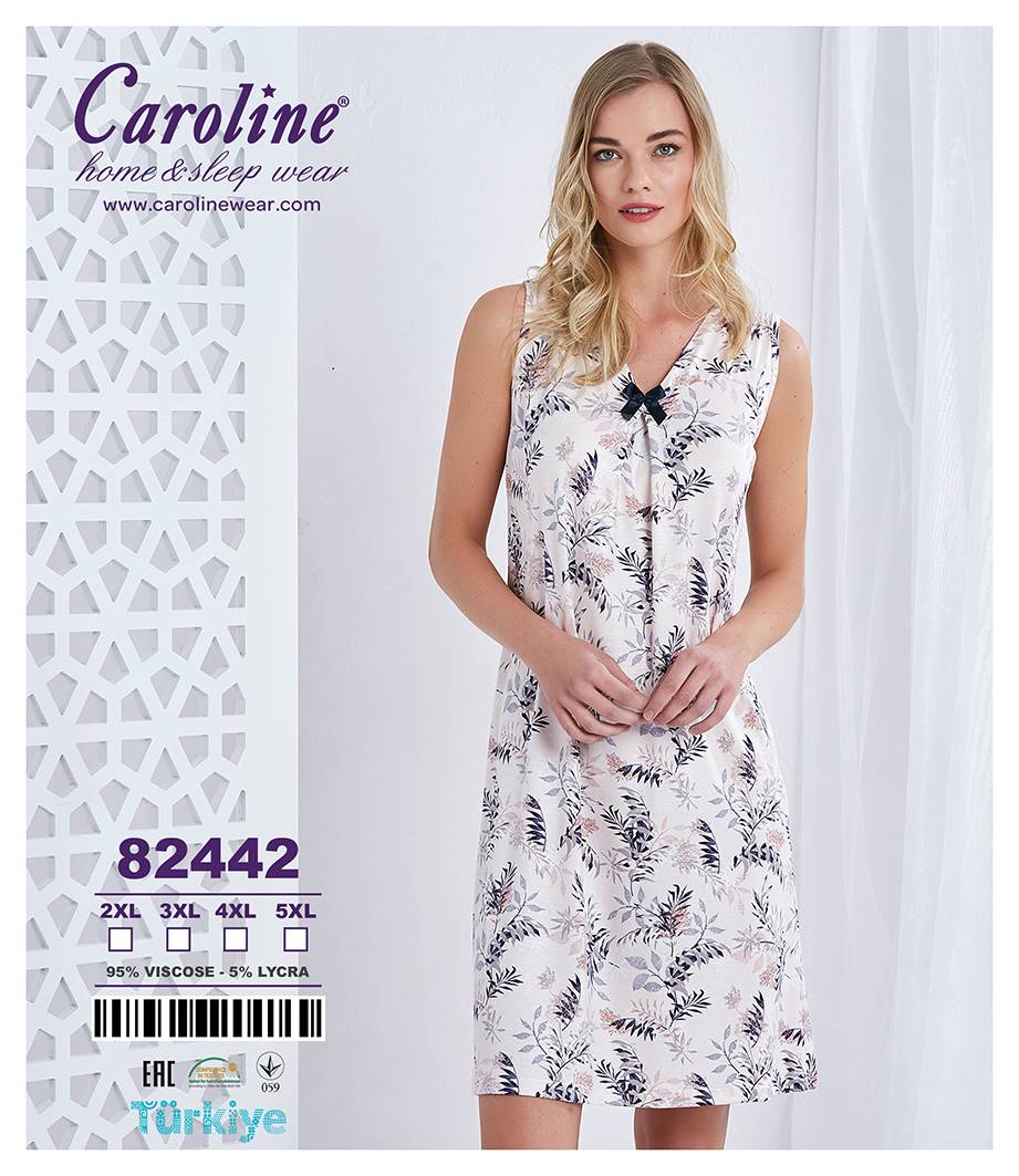 Caroline 82442 ночная рубашка 5XL