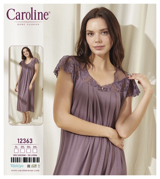 Caroline 12363 ночная рубашка XL, 2XL, 3XL, 4XL