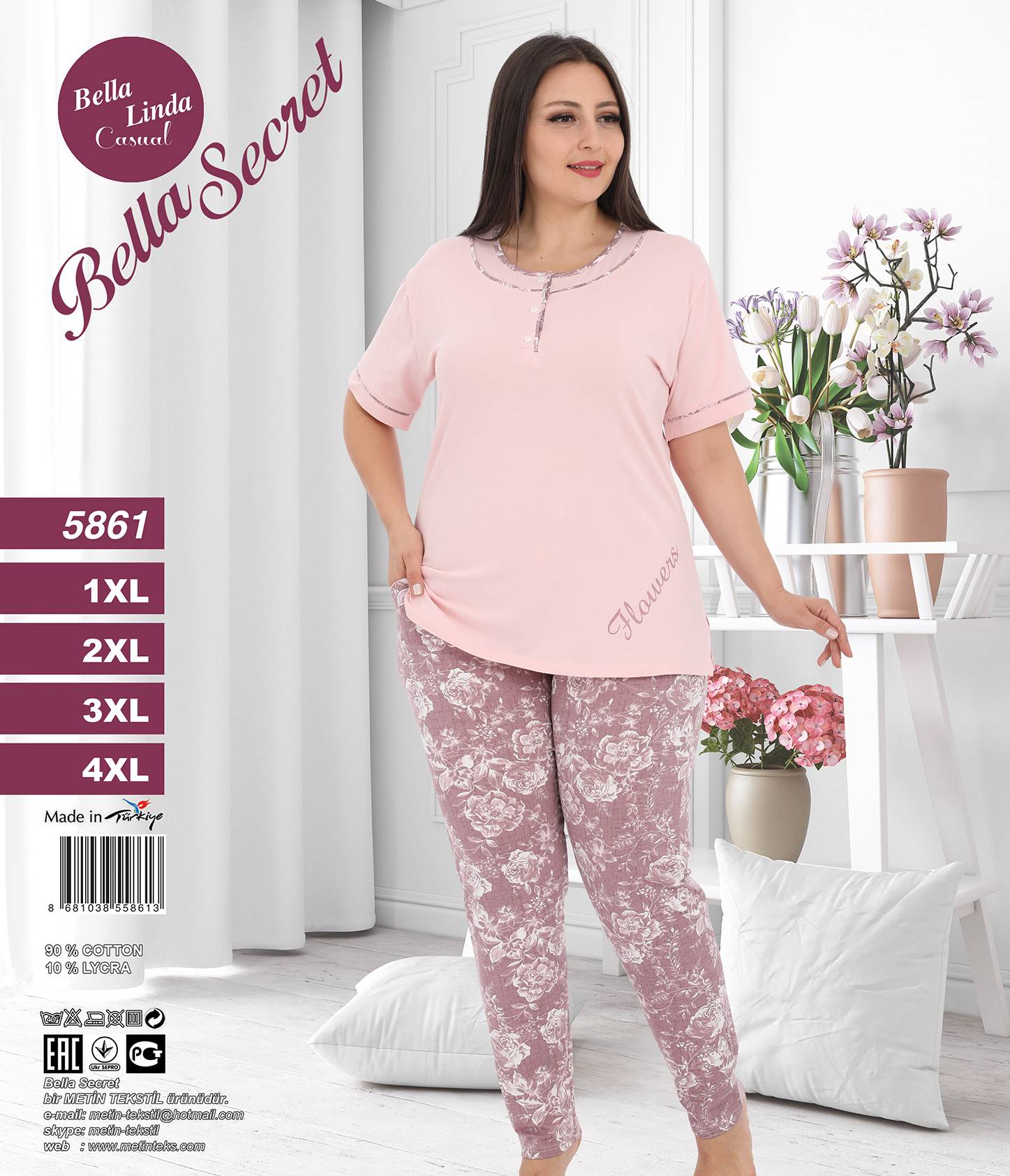Metin 5861 костюм 1XL, 2XL, 3XL