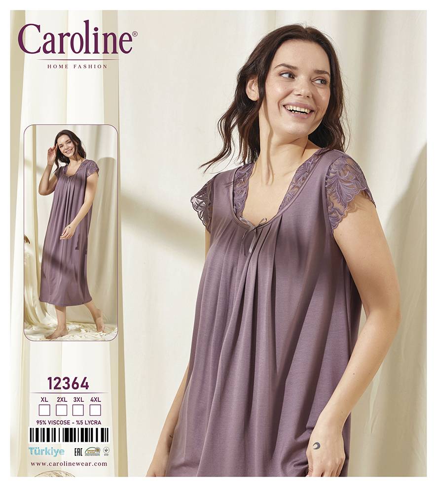 Caroline 12364 ночная рубашка XL, 2XL, 3XL, 4XL