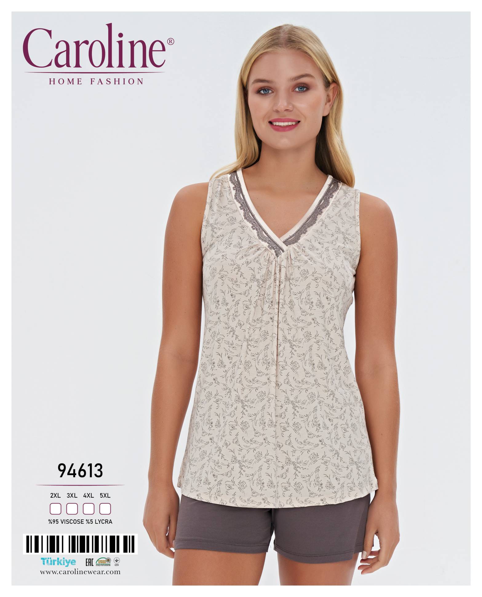 Caroline 94613 пижама 2XL, 3XL