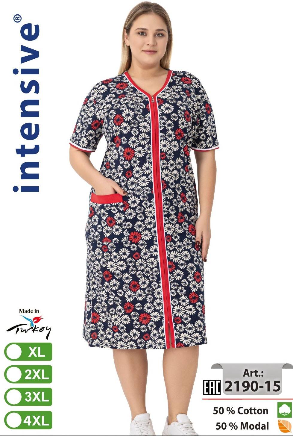 Intensive 2190-15 халат XL, 2XL, 3XL, 4XL
