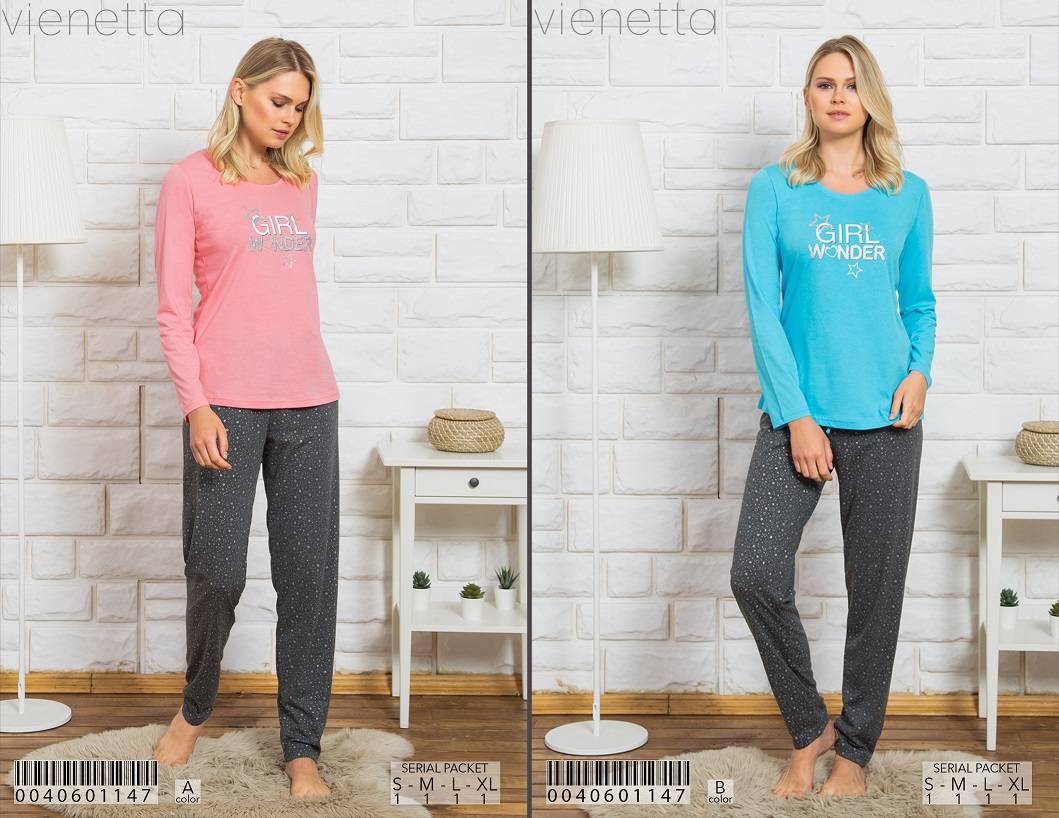 Vienetta 0040601147 пижама S, M, L, XL