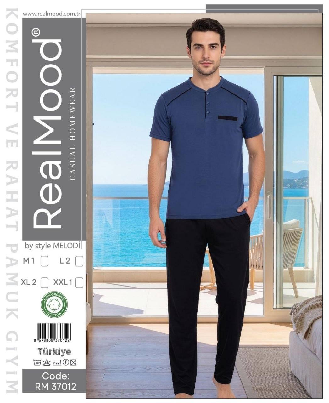 RealMood 37012 пижама M, L, XL, 2XL