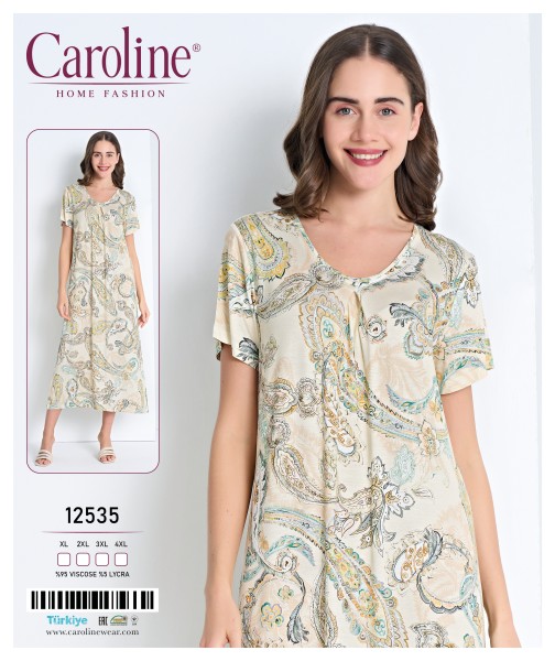 Caroline 12535 ночная рубашка XL, 2XL, 3XL, 4XL