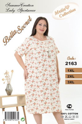 Metin 2163 ночная рубашка 1XL, 2XL, 3XL