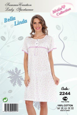 Metin 2244 ночная рубашка M, L, XL
