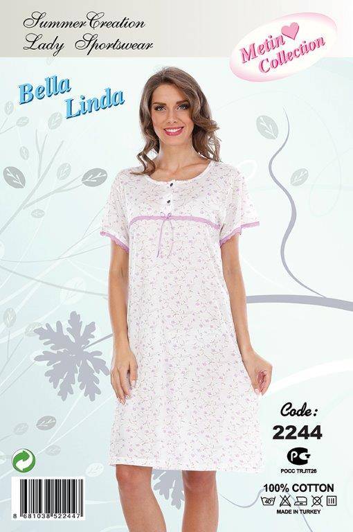 Metin 2244 ночная рубашка M, L, XL