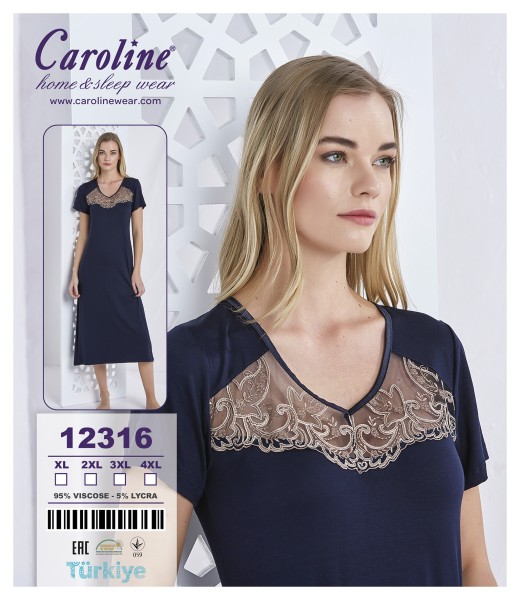 Caroline 12316 ночная рубашка XL