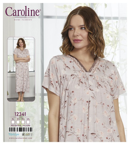 Caroline 12341 ночная рубашка XL, 2XL, 3XL, 4XL