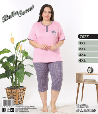 Metin 7077 пижама 1XL, 2XL, 3XL, 4XL
