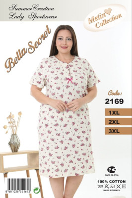 Metin 2169 ночная рубашка 1XL, 2XL, 3XL