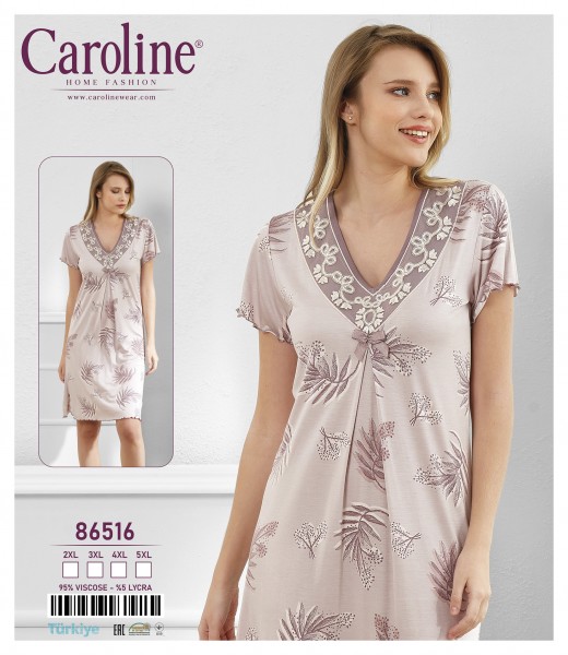 Caroline 86516 ночная рубашка 5XL