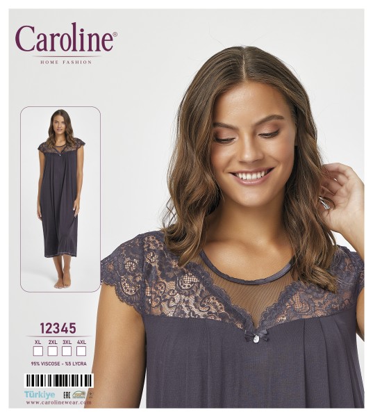 Caroline 12345 ночная рубашка XL, 2XL, 3XL, 4XL