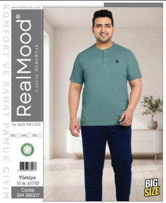 RealMood 38007 пижама 3XL, 4XL, 5XL 