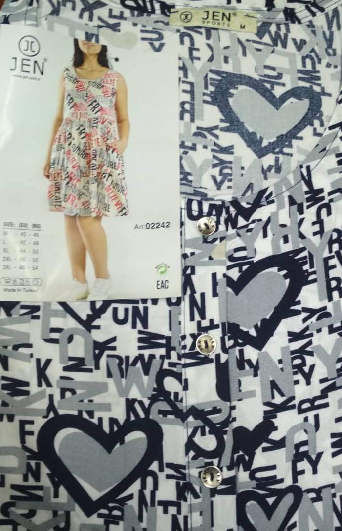 Jen 02242 платье M, L, XL, 3XL