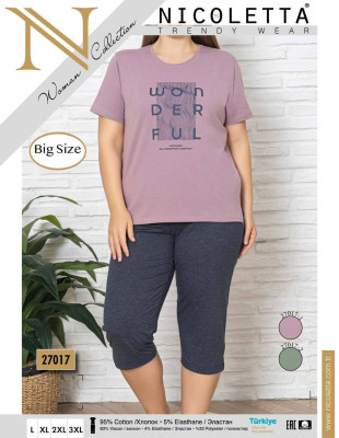 Nicoletta 27017 пижама L, XL, 2XL, 3XL