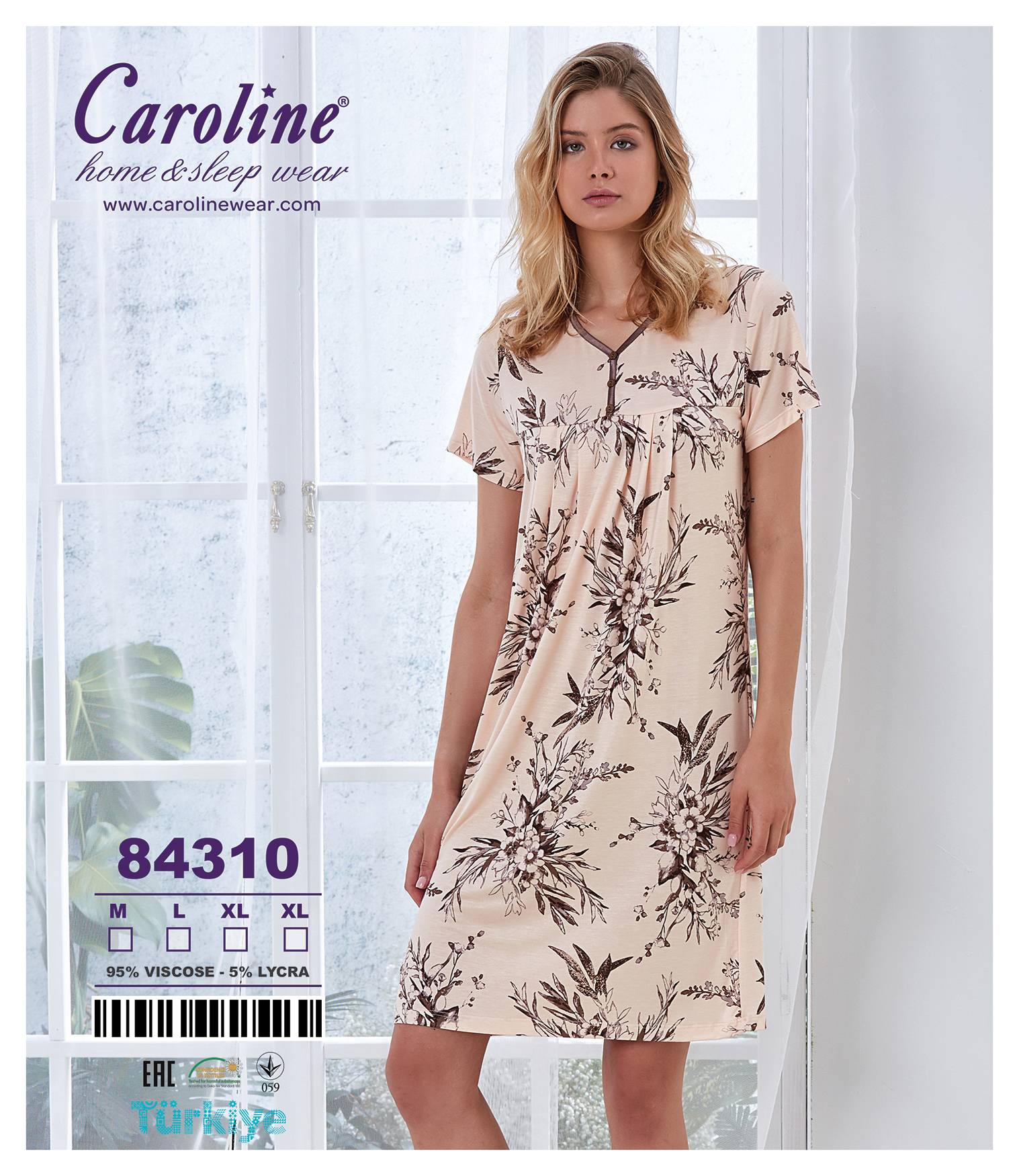 Caroline 84310 ночная рубашка L