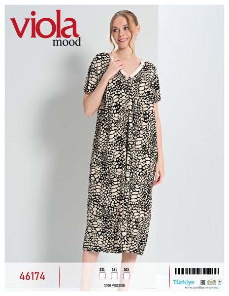 Viola 46174 ночная рубашка 4XL, 5XL
