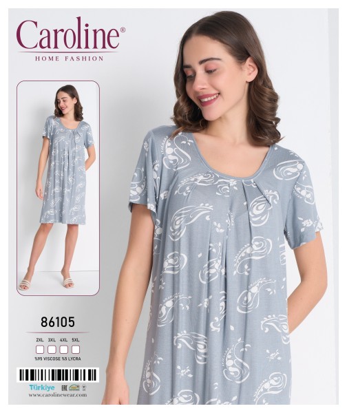 Caroline 86105 ночная рубашка 3XL, 4XL