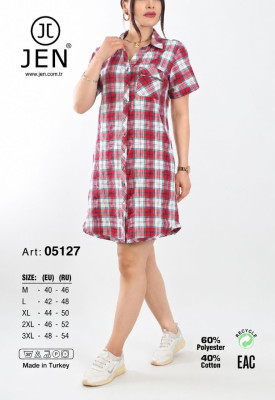 Jen 05127 халат M, L, XL, 2XL, 3XL