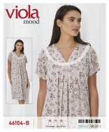 VIOLA MOOD А-46104-B ночная рубашка 6XL, 7XL, 8XL