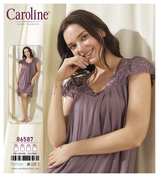 Caroline 86587 ночная рубашка 2XL, 3XL, 4XL, 5XL