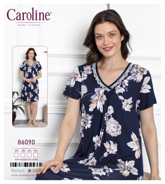 Caroline 86090 ночная рубашка 2XL, 3XL