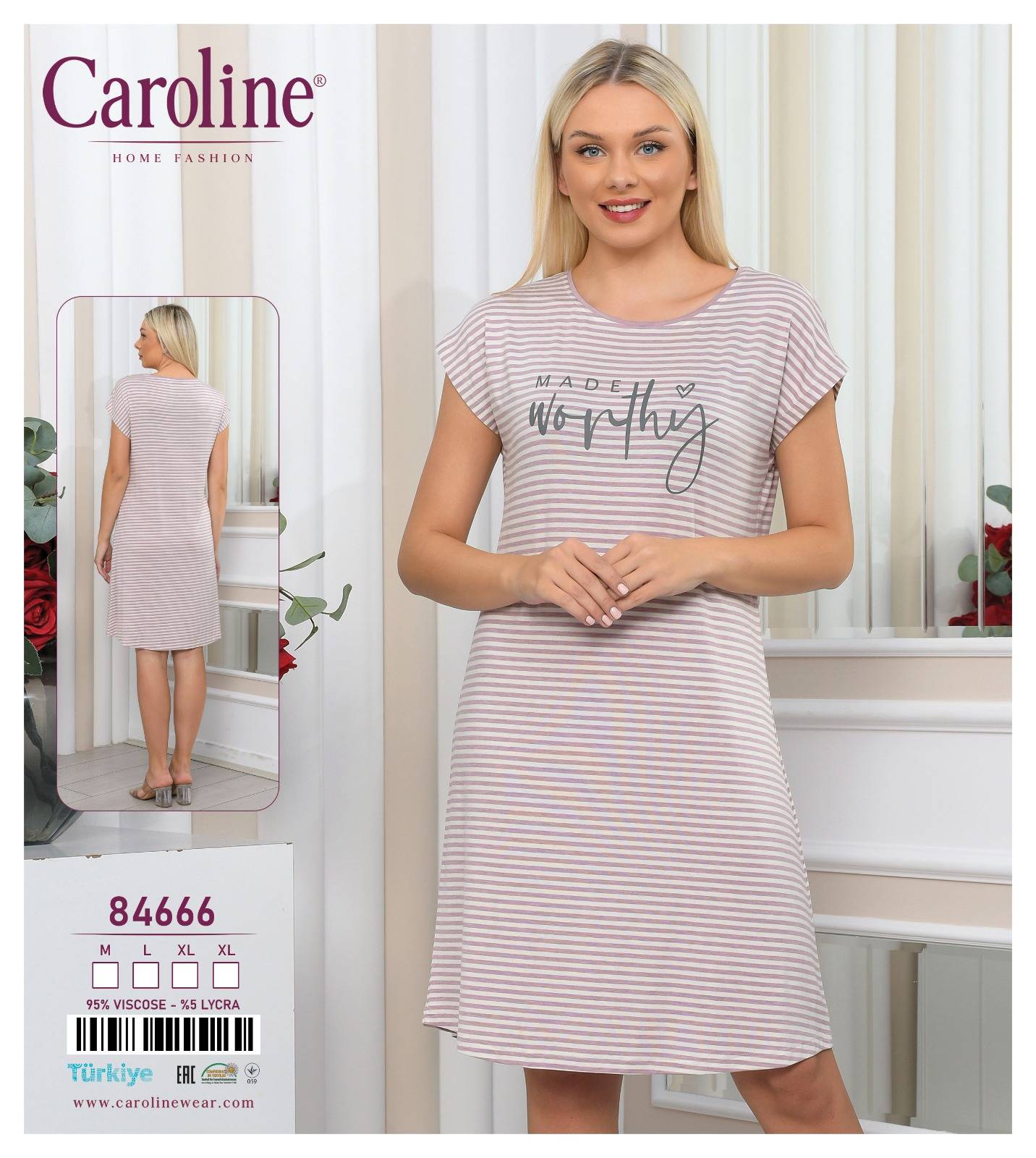 Caroline 84666 ночная рубашка XL