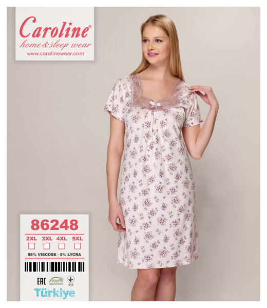 Caroline 86248 ночная рубашка 2XL, 5XL