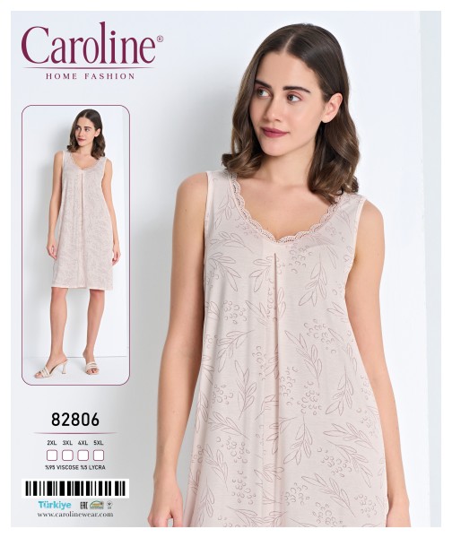 Caroline 82806 ночная рубашка 3XL, 4XL, 5XL