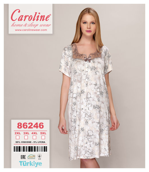 Caroline 86246 ночная рубашка 2XL, 3XL, 5XL
