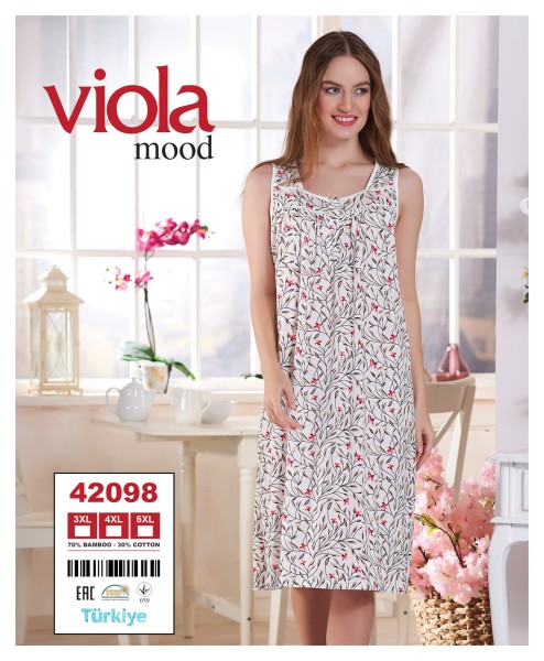 Viola 42098 ночная рубашка 3XL, 4XL, 5XL