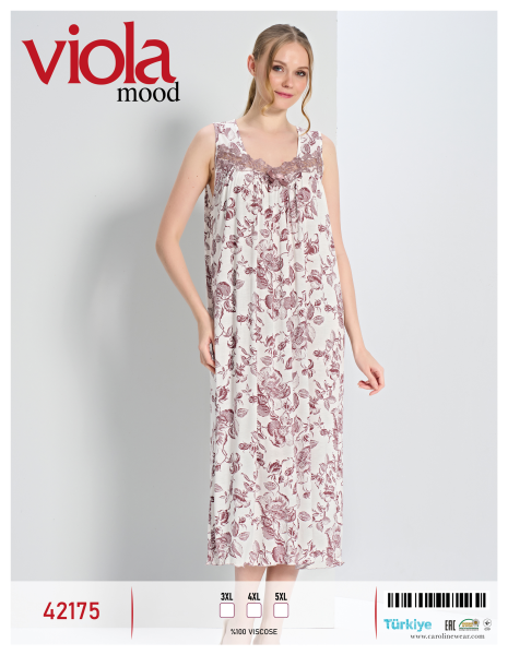 Viola 42175 ночная рубашка 4XL, 5XL