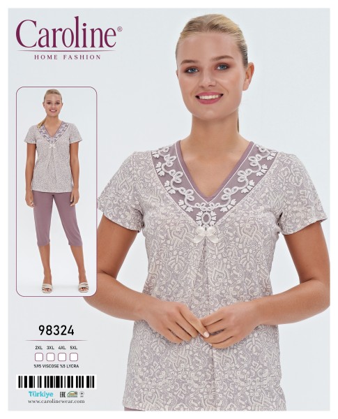 Caroline 98324 пижама 2XL, 3XL, 4XL, 5XL