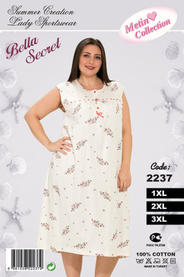 Metin 2237 ночная рубашка 1XL, 2XL, 3XL