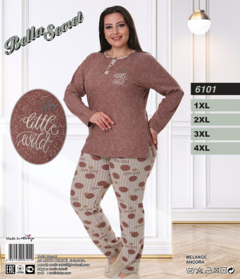 Metin 6101 пижама 1XL, 2XL, 3XL, 4XL
