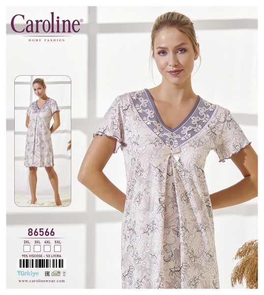 Caroline 86566 ночная рубашка 5XL