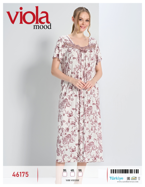 Viola 46175 ночная рубашка 3XL, 4XL, 5XL