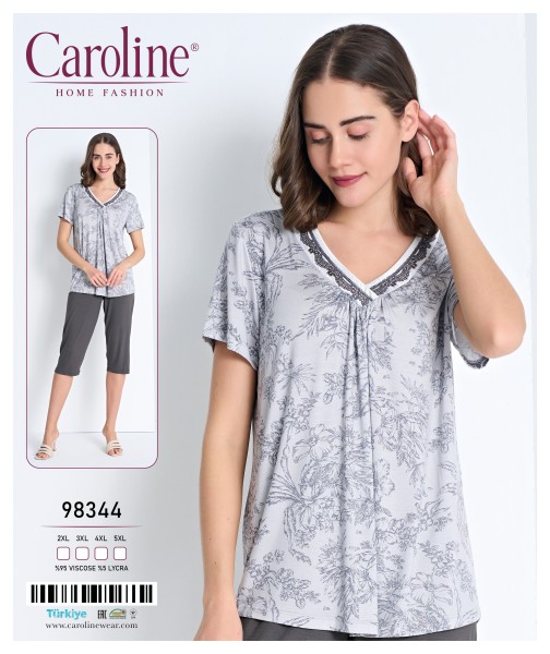 Caroline 98344 пижама 2XL, 3XL, 4XL, 5XL