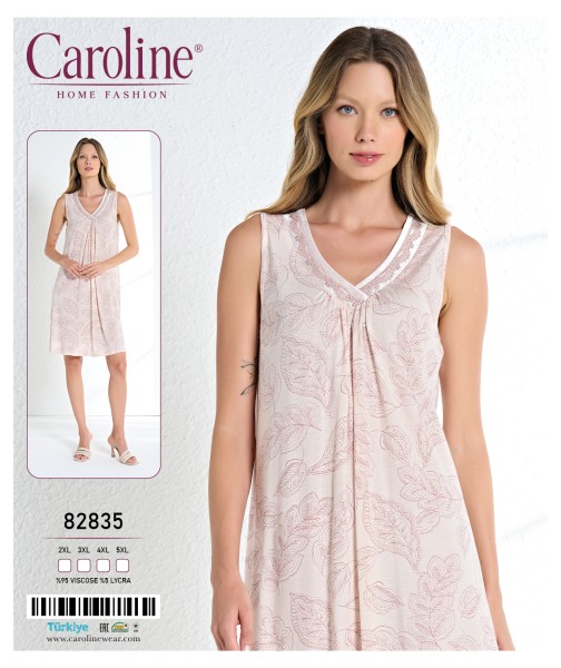 Caroline 82835 ночная рубашка 2XL, 3XL, 4XL, 5XL